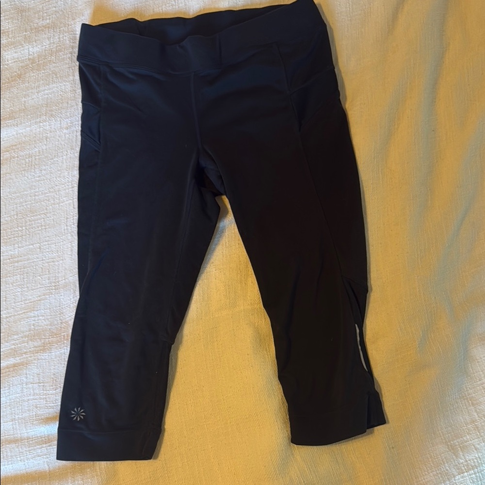 Athlete Black Capri Leggings Size S Women’s
